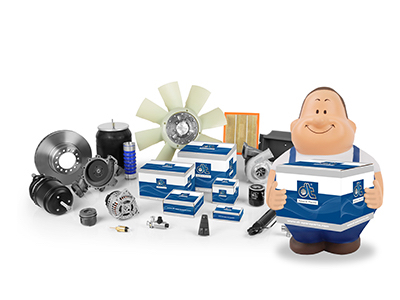 Foto Sua marca para um trabalho bem feito. Todas a vantagens da marca DT Spare Parts para profissionais de oficina em um relance.